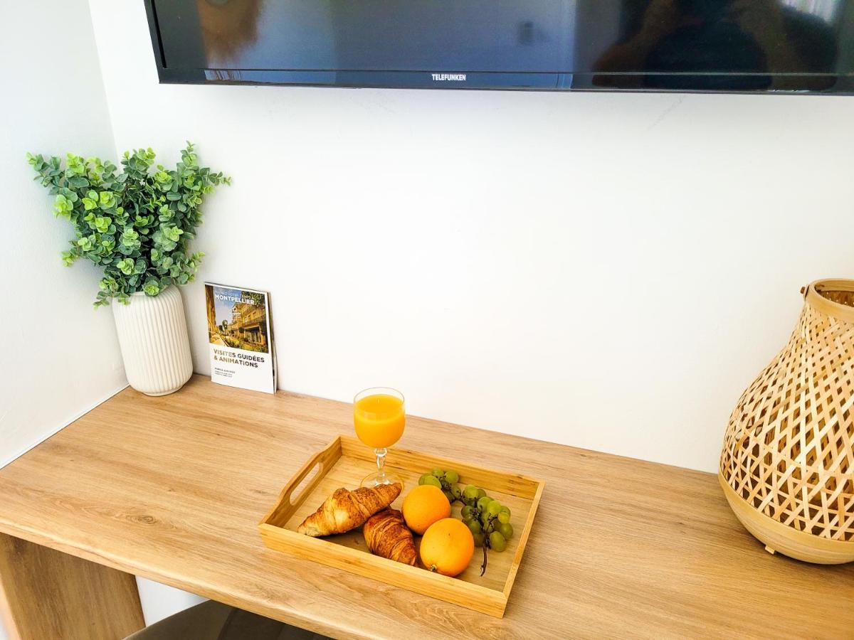 Apartment Climatisee Lit Double - Proche Tram & Centre Montpellier